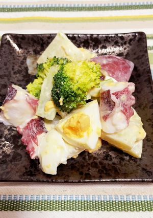 たこのボリュームサラダ♡-レシピのメイン写真