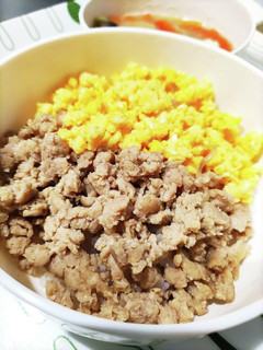 お肉大好き娘も納得☆鶏そぼろ丼-レシピのメイン写真