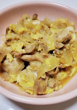 絶品！簡単！ガッツリ！生姜焼きの卵とじ-レシピのメイン写真