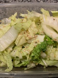 【簡単作り置き】白菜のナムル風おつまみ-レシピのメイン写真