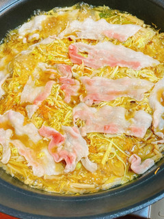 千切り野菜たっぷりの豚しゃぶ鍋-レシピのメイン写真