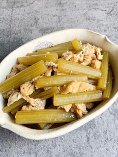 ふきと油あげの煮物-レシピのメイン写真