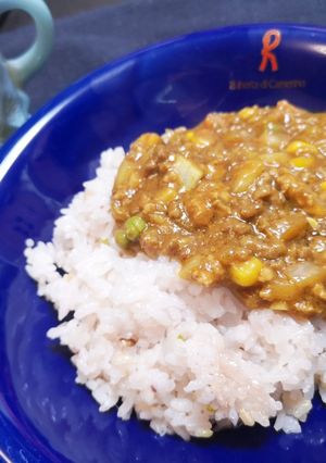 ワンボウルで完結！！レンジキーマカレー-レシピのメイン写真