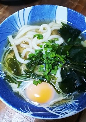 わかめうどん。-レシピのメイン写真