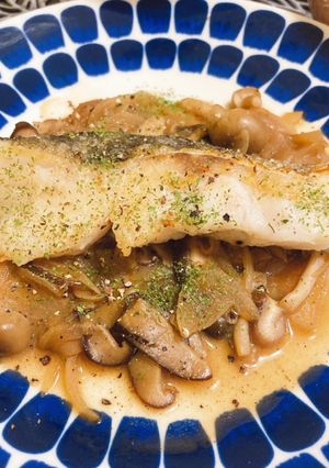 タラのソテー きのこバター醤油♡-レシピのメイン写真