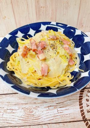 クアトロチーズスパゲティ-レシピのメイン写真