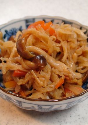 きのこ入り♪ 切り干し大根煮-レシピのメイン写真