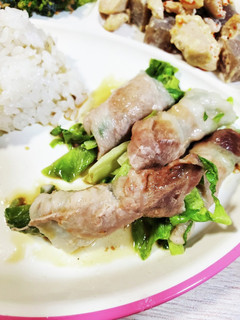 豚バラ×レタス(肉巻きレタス)-レシピのメイン写真