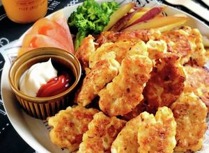 簡単節約☆鶏胸1枚で大量チキンナゲット。-レシピのメイン写真