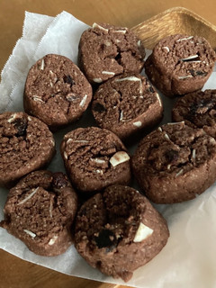 ヴィーガン☆アーモンドココアクッキー-レシピのメイン写真