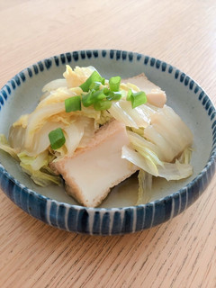 厚揚げと白菜の生姜煮-レシピのメイン写真