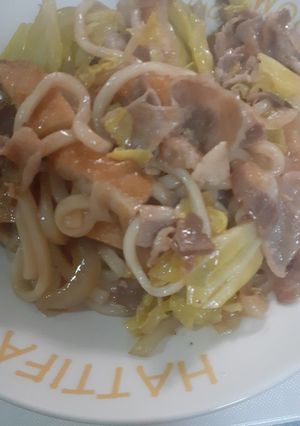 焼きうどん-レシピのメイン写真