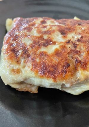 湯葉巻きハンバーグ-レシピのメイン写真