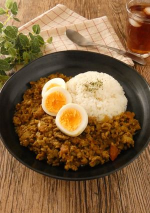 豆とひき肉のキーマカレー-レシピのメイン写真