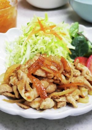 かぶつマーマレードのしょうが焼き-レシピのメイン写真