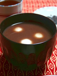 小豆缶で即席お汁粉-レシピのメイン写真