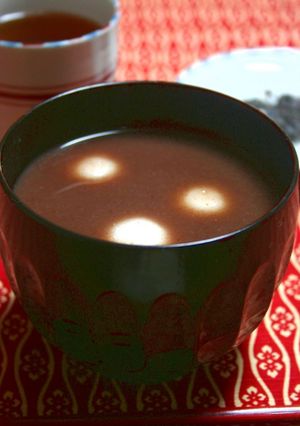 小豆缶で即席お汁粉-レシピのメイン写真