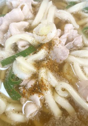 超簡単　肉煮込みうどん-レシピのメイン写真