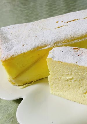 半熟バニラチーズケーキ-レシピのメイン写真
