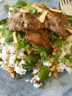 焼肉ピラフ風混ぜご飯-レシピのメイン写真