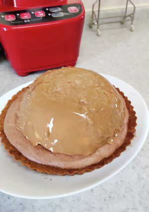 バレンタインにチョコムース&バニラ-レシピのメイン写真