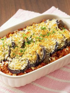 きのことナスのミートグラタン-レシピのメイン写真