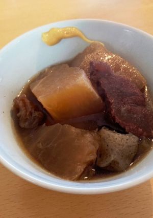 牛すじと大根、こんにゃくの黒いおでん-レシピのメイン写真