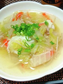 ■鱈とたっぷり野菜の旨塩煮スープ-レシピのメイン写真