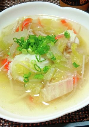 ■鱈とたっぷり野菜の旨塩煮スープ-レシピのメイン写真