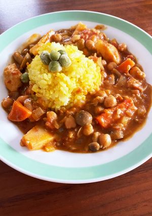 時短 ココナッツダル(豆)カレー-レシピのメイン写真