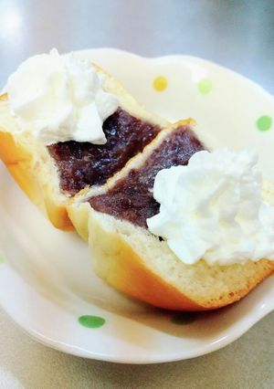 生クリーム入り☆ミニホイップあんぱん-レシピのメイン写真