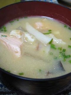 鮭入り♪石狩汁風のお味噌汁-レシピのメイン写真