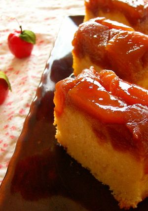絶品★りんごの逆さまケーキ-レシピのメイン写真