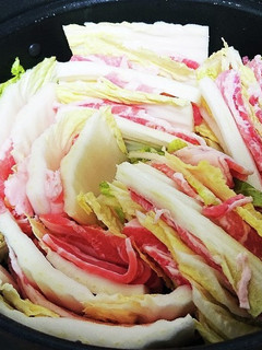 簡単!豚バラと白菜のミルフィーユ-レシピのメイン写真