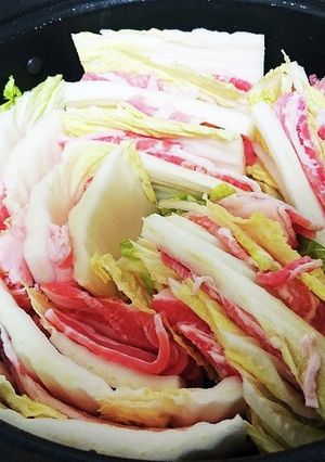 簡単！豚バラと白菜のミルフィーユ-レシピのメイン写真