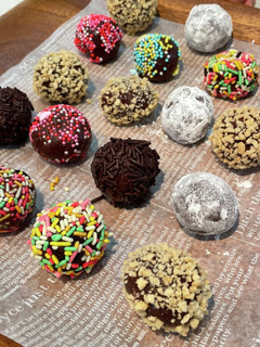 簡単!生チョコ風トリュフ(バレンタイン)-レシピのメイン写真