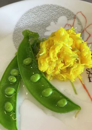 #カンタン酢で彩鮮やか#食用菊の酢の物-レシピのメイン写真
