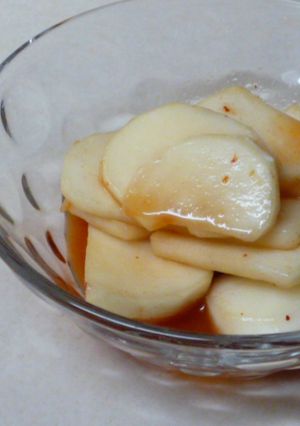 簡単・揉むだけ☆カブであっさりキムチ-レシピのメイン写真