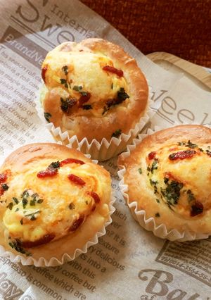 焼くまで5分!HMで簡単ケークサレ-レシピのメイン写真