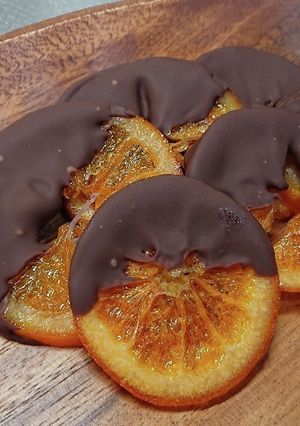 ★オランジェット～チョコソースで～★-レシピのメイン写真