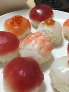 簡単ごはん:手まり寿司-レシピのメイン写真