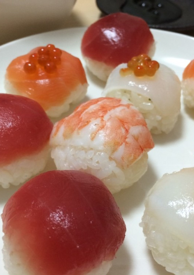 簡単ごはん:手まり寿司-レシピのメイン写真