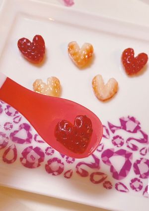 ハート型いちご♡可愛い苺の切り方 離乳食-レシピのメイン写真