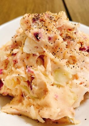 しば漬け入りおつまみポテトサラダ-レシピのメイン写真