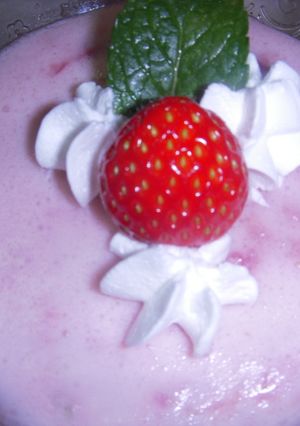 いちごのムース-レシピのメイン写真