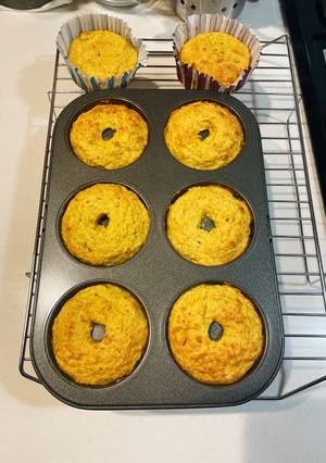 生おからと人参の焼きドーナツ-レシピのメイン写真