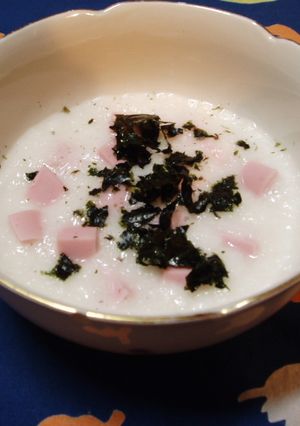 子供の山かけ　魚肉ソーセージで-レシピのメイン写真