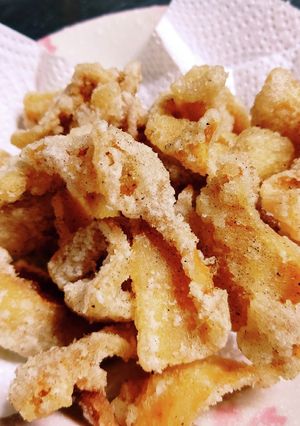 鶏皮チップス-レシピのメイン写真