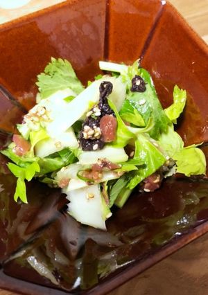 さっぱり！セロリの梅和え-レシピのメイン写真