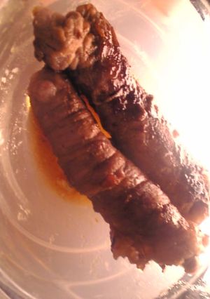 牛薄切り肉のステーキ-レシピのメイン写真
